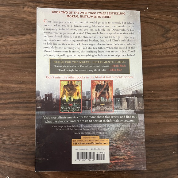 The Mortal Instruments: City of Ashes by Cassandra Clare - Picture 2 of 4
